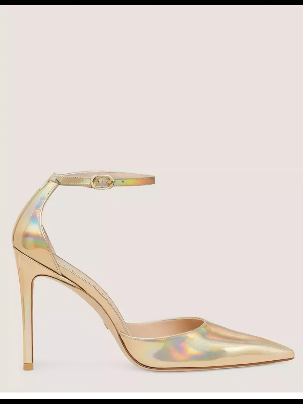 BNWB - STUART WEITZMAN Gold Iridescent Platino Pump